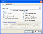 Find in Files Dialog